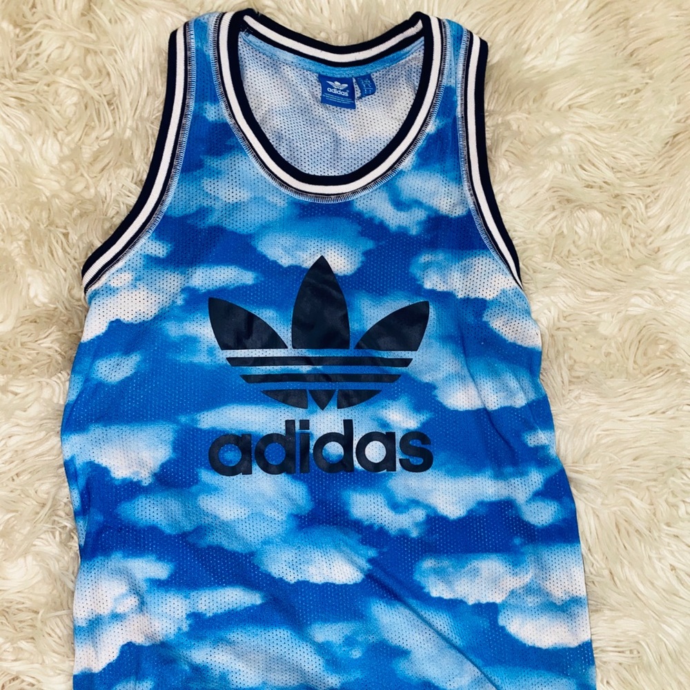 Adidas Jersey Vintage- Cloud pattern